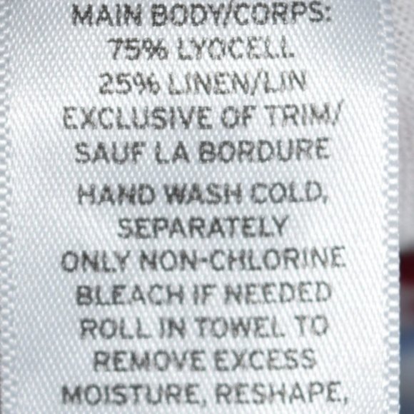 BP. Sleeveless Striped Twist Hem Top Size Medium - Picture 7 of 8